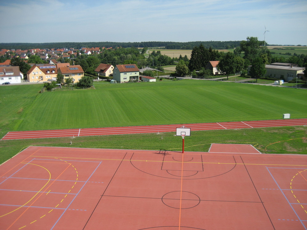 Schulsportplatz in Schopfloch