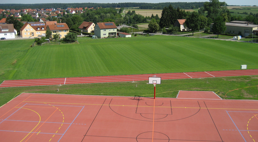 Schulsportplatz in Markt Schopfloch