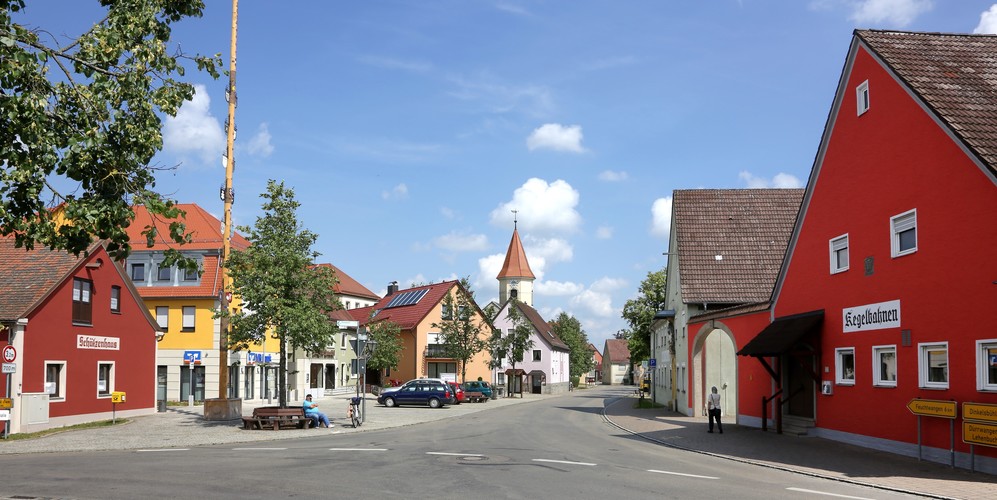 Marktplatz in Schopfloch